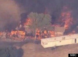 Silver Fire Near Banning, Calif. Prompts Evacuations (VIDEO)