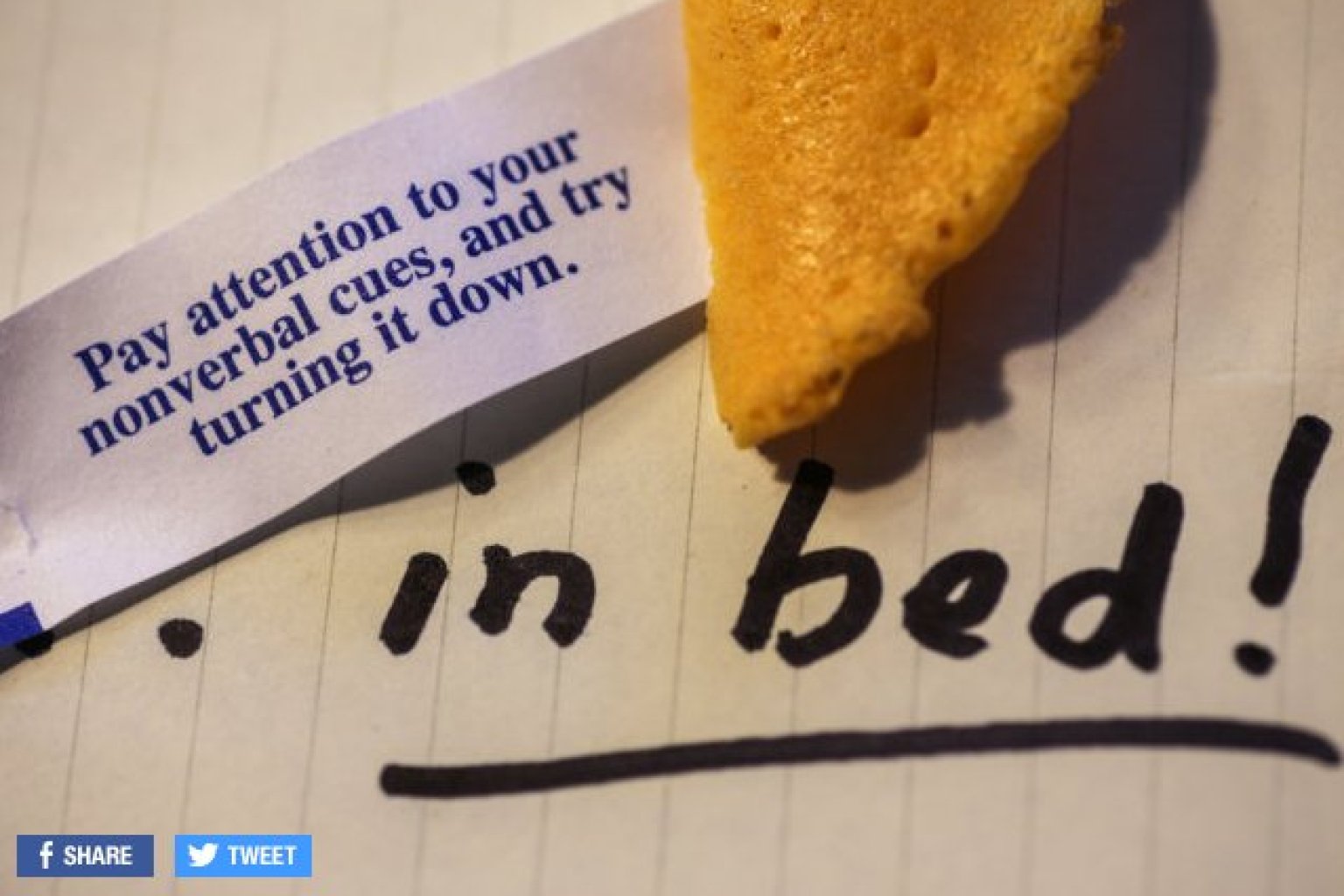 Thrillist Opened 350 Fortune Cookies... in Bed! HuffPost