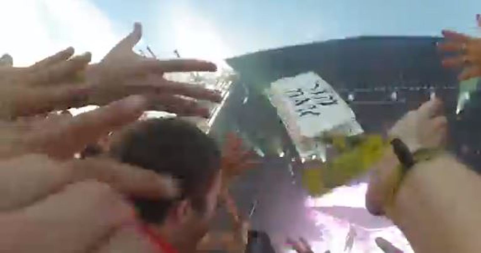 DJ Throws Cake At Thrilled Quadriplegic Fan's Face In Toronto (VIDEO)