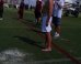 LOOK: Famous Coach Goes Shirtless, Shoeless At Practice