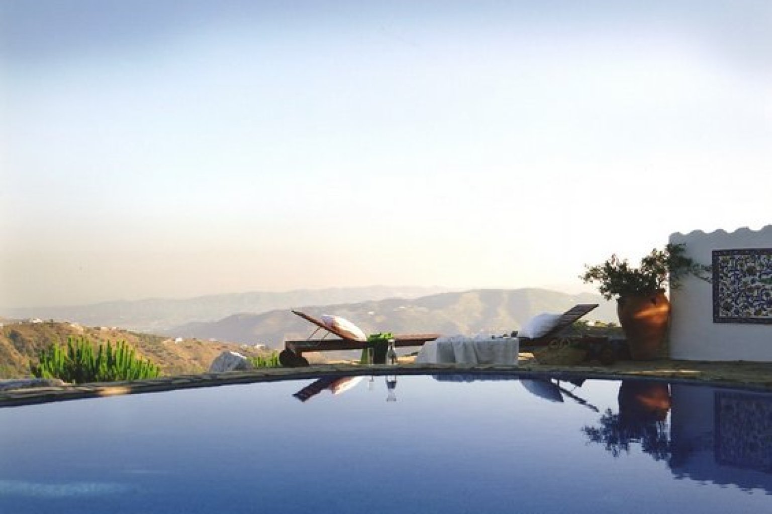 The Olive Grove Home In Andalucia, Spain Has Views Of The Sea