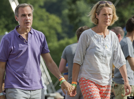Mark Carney, Bank Of England Governor, Chills Out At Wilderness