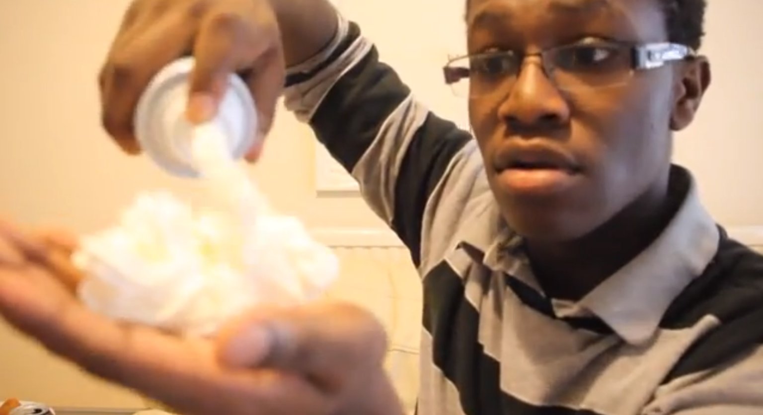 Son's Whipped Cream Prank Backfires (VIDEO) HuffPost UK