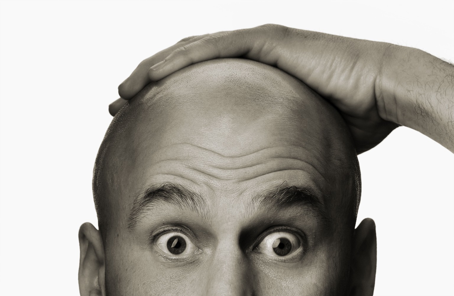 Curing baldness may just be about having enough pluck