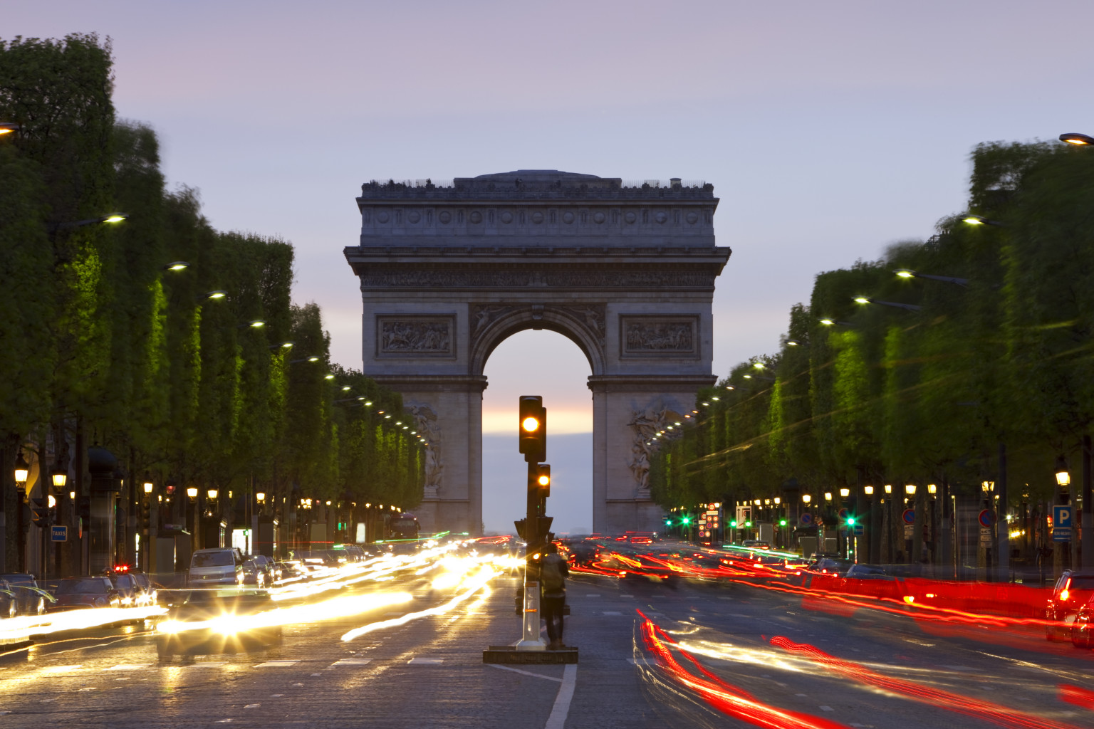 Famous Sights Then And Now: The Champs-Élysées (PHOTOS ...