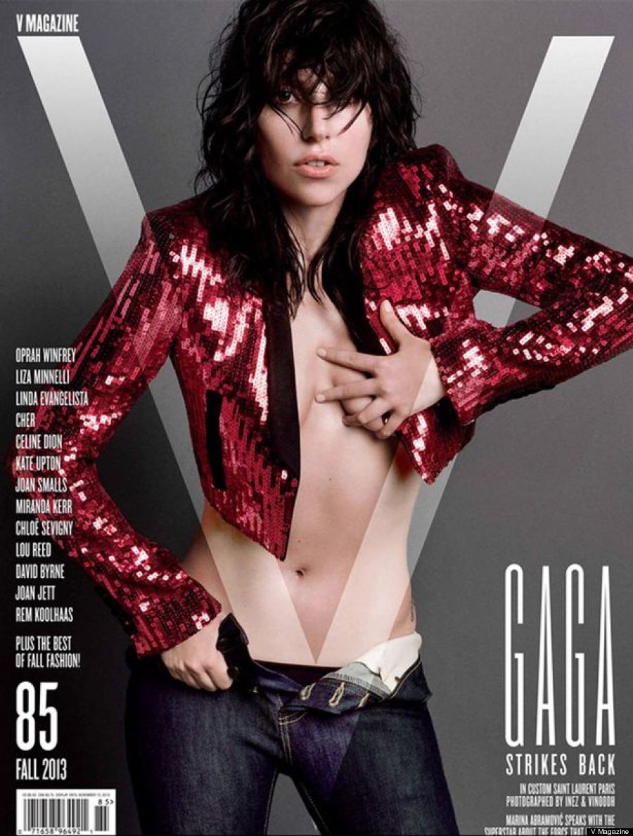 lady gaga v magazine