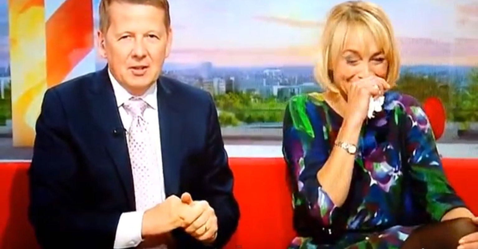 BBC Breakfast Presenter Louise Minchin In Fits Of Giggles After Releasing Loads Of ...1536 x 803
