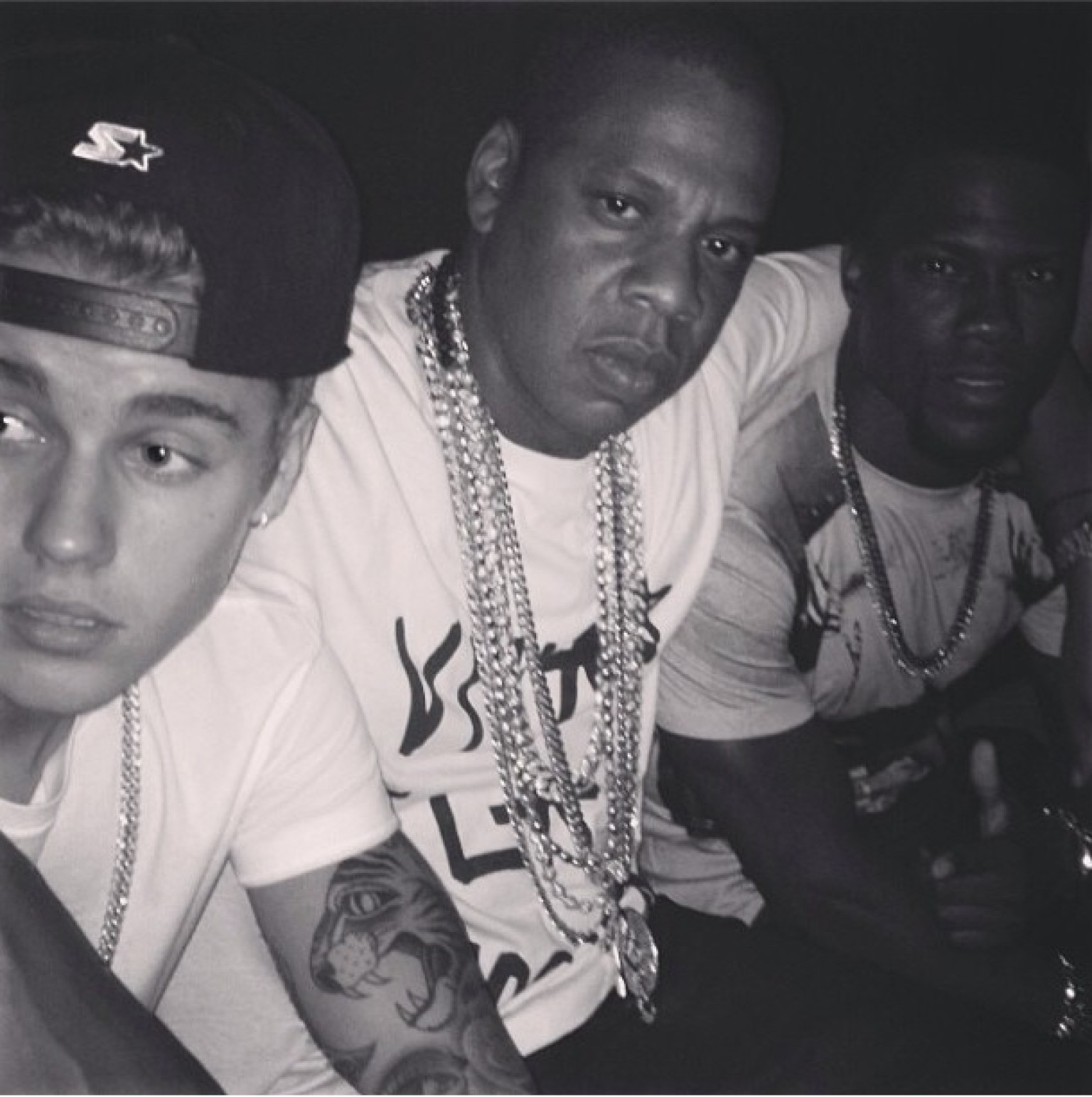 Justin Bieber, Jay Z And Kevin Hart All Hang Out Together Like It's No Big Deal | HuffPost1536 x 1543