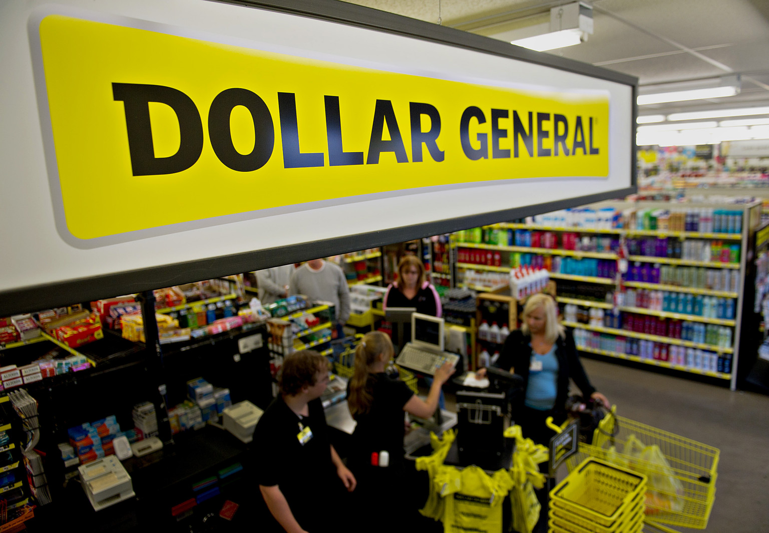 What kind of business is the Dollarama store?
