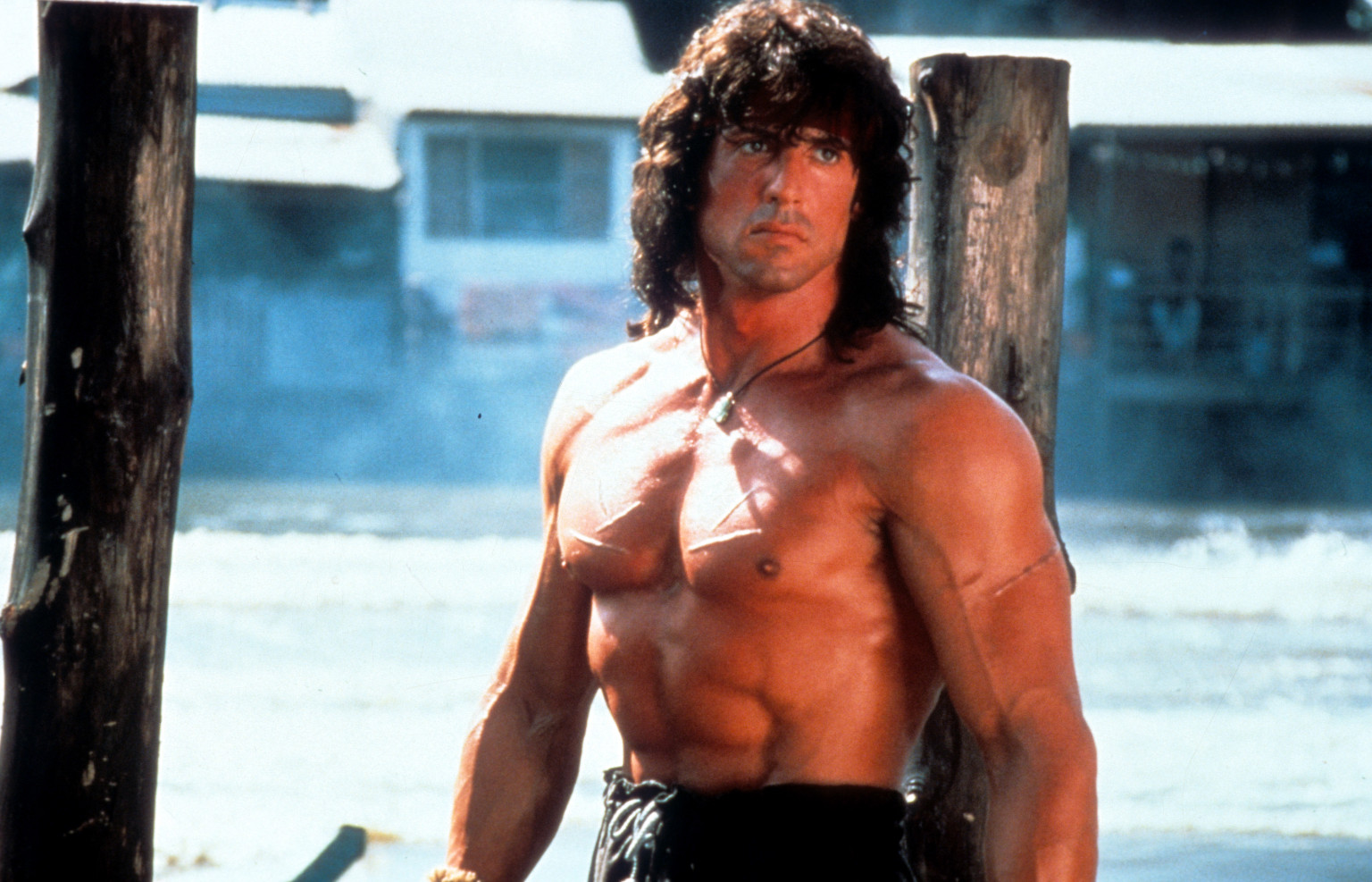 Get Sylvester Stallone Rambo 3 Workout Images