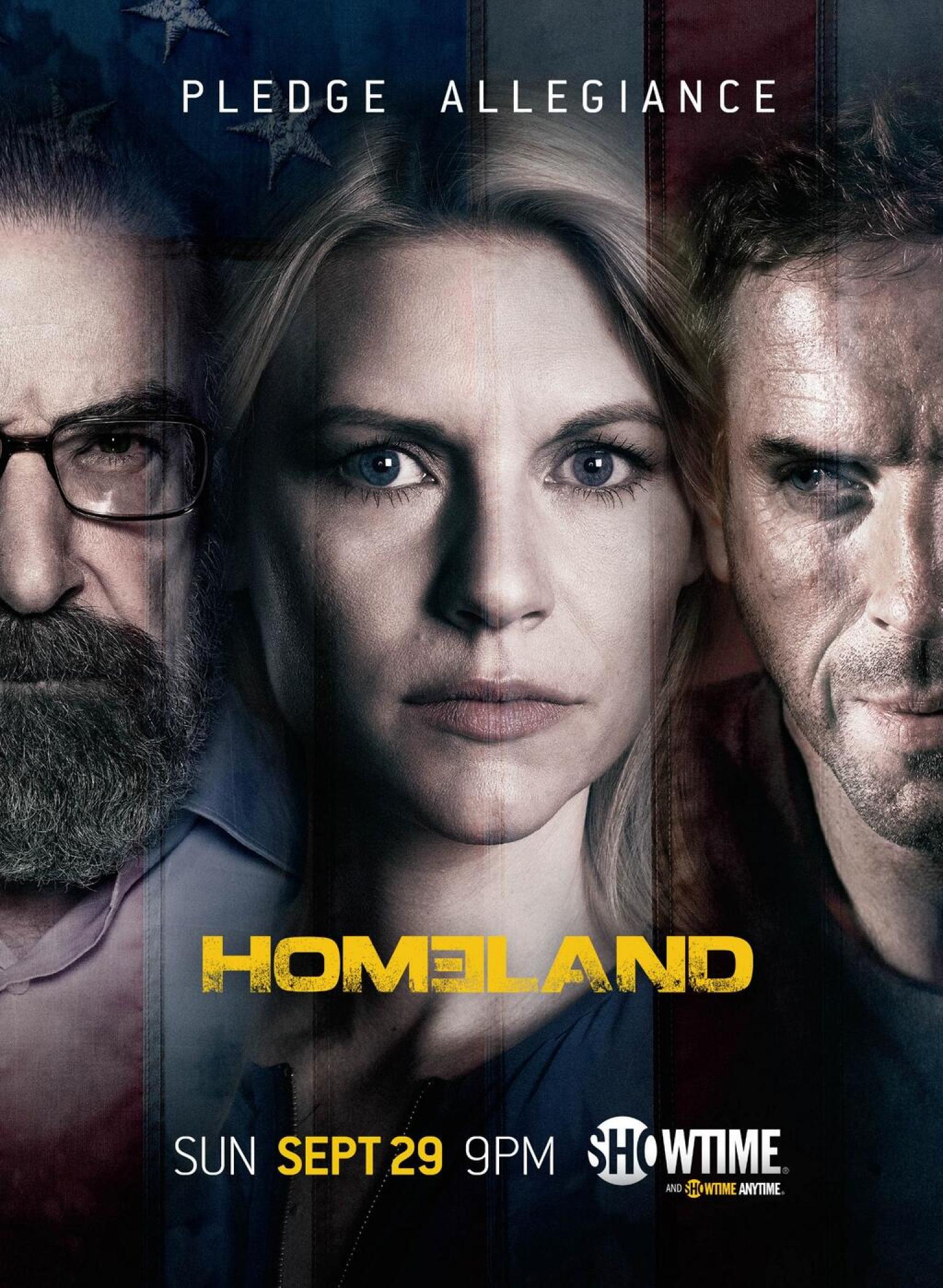 Homeland Season 3 Poster New Trailer Ask Fans To Pledge Allegiance Photo Video Huffpost 7921