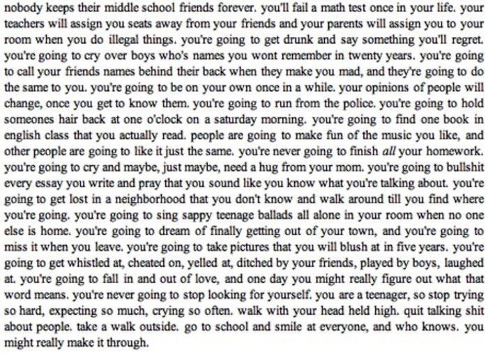 Being teenager essay