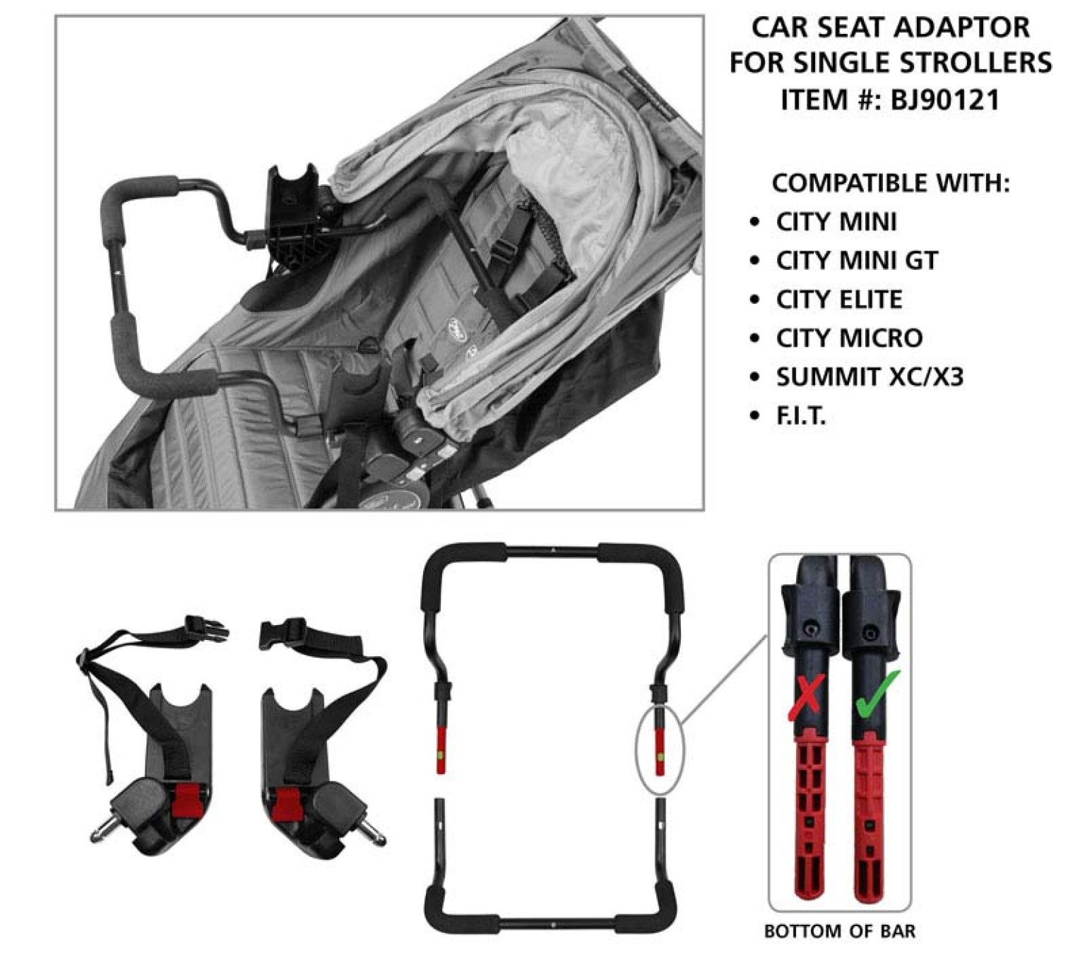 Baby Jogger Car Seat Compatibility Chart