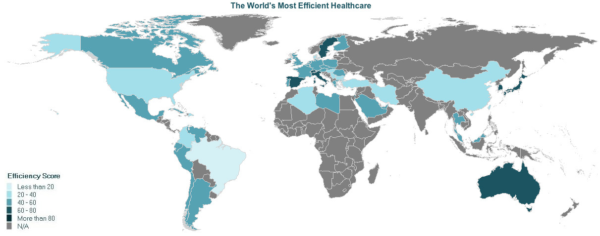 The world's most efficient healthcare