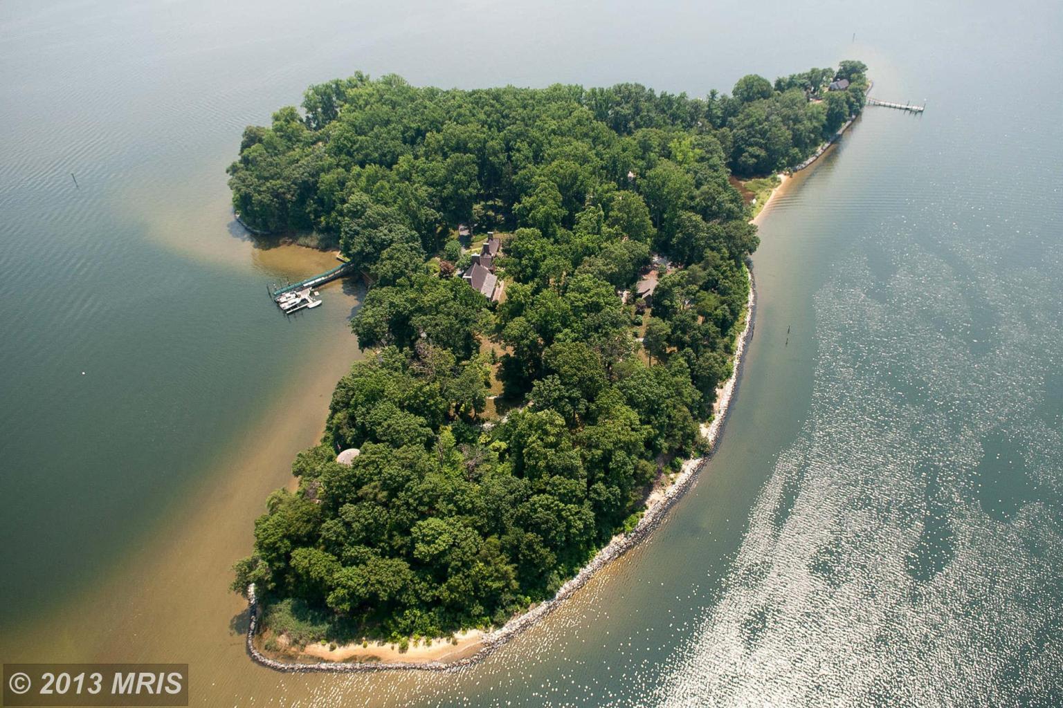 Maryland's St. Helena Island Has 6 Acres, Stunning Views And Unusual