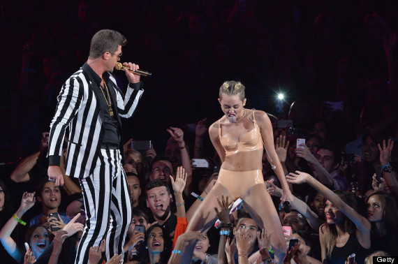miley cyrus robin thicke
