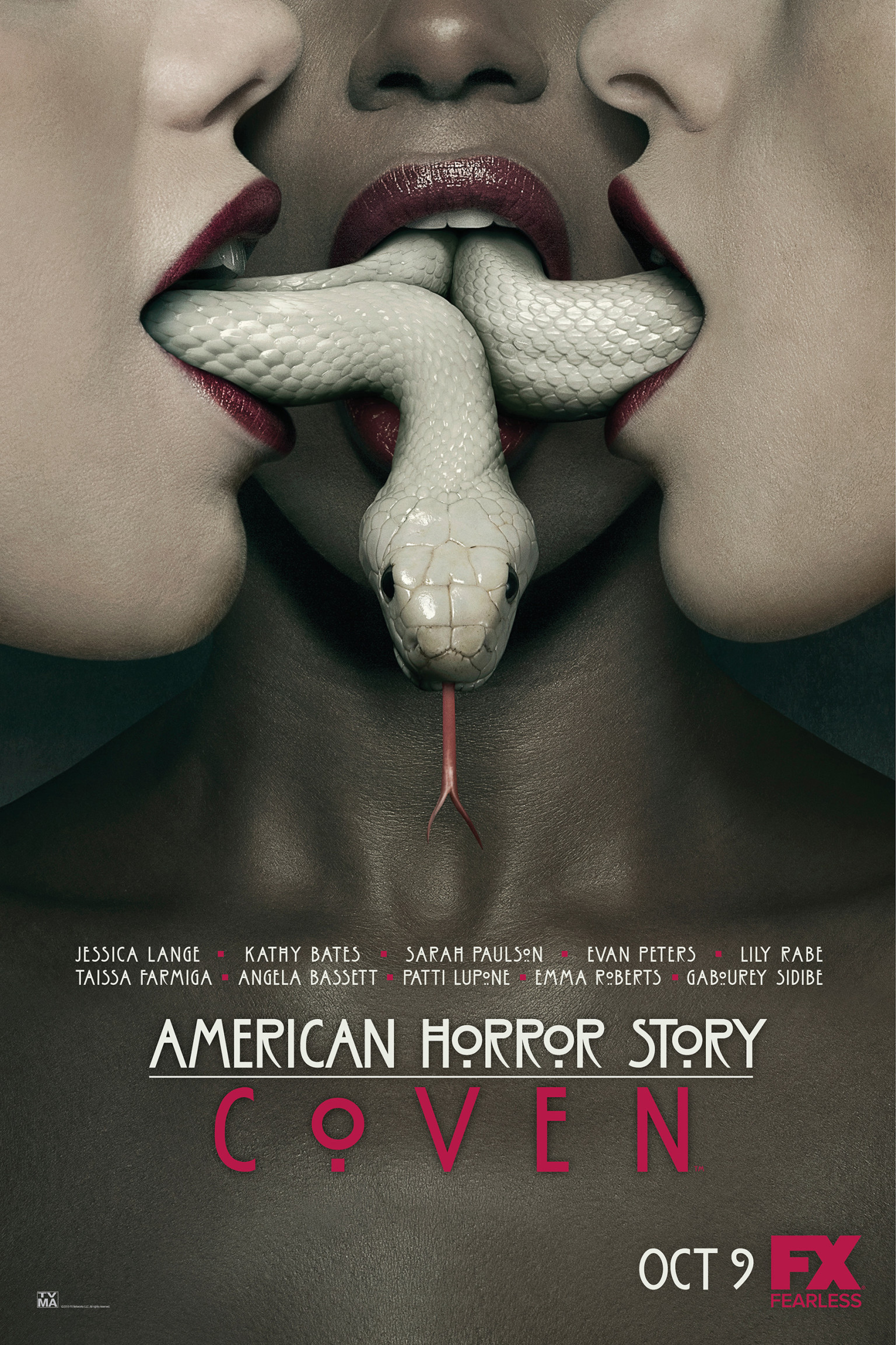 'American Horror Story: Coven' Poster: Snake & Mouths (PHOTO) | HuffPost