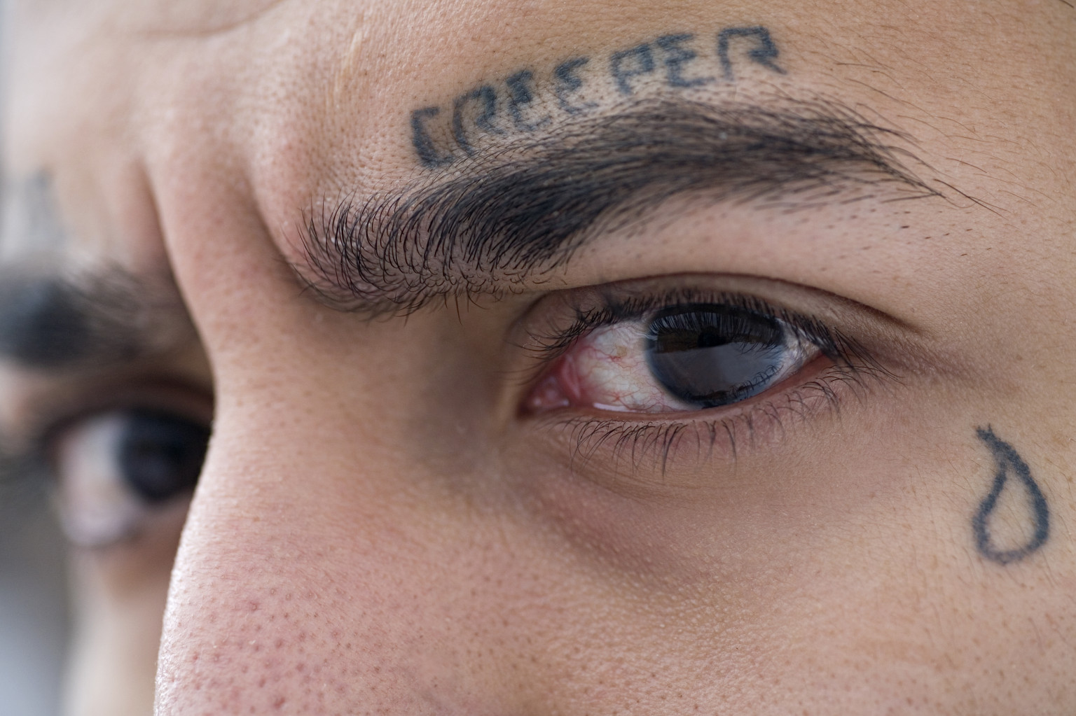 Heart Tattoo Under Left Eye Meaning