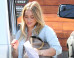Hilary Duff Wears Tiny Leather Shorts To Run Errands