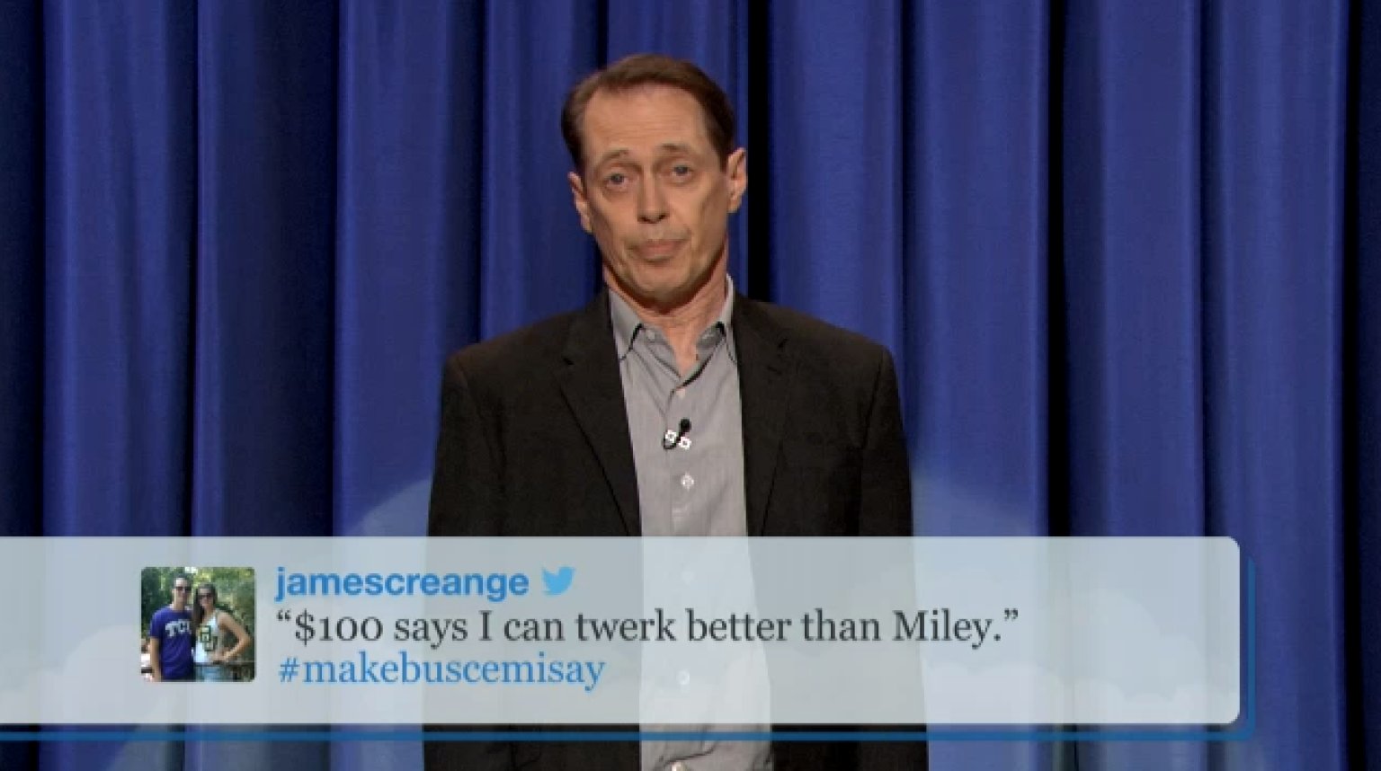 Steve Buscemi Reads Ridiculous Tweets For Fallon�s �Late