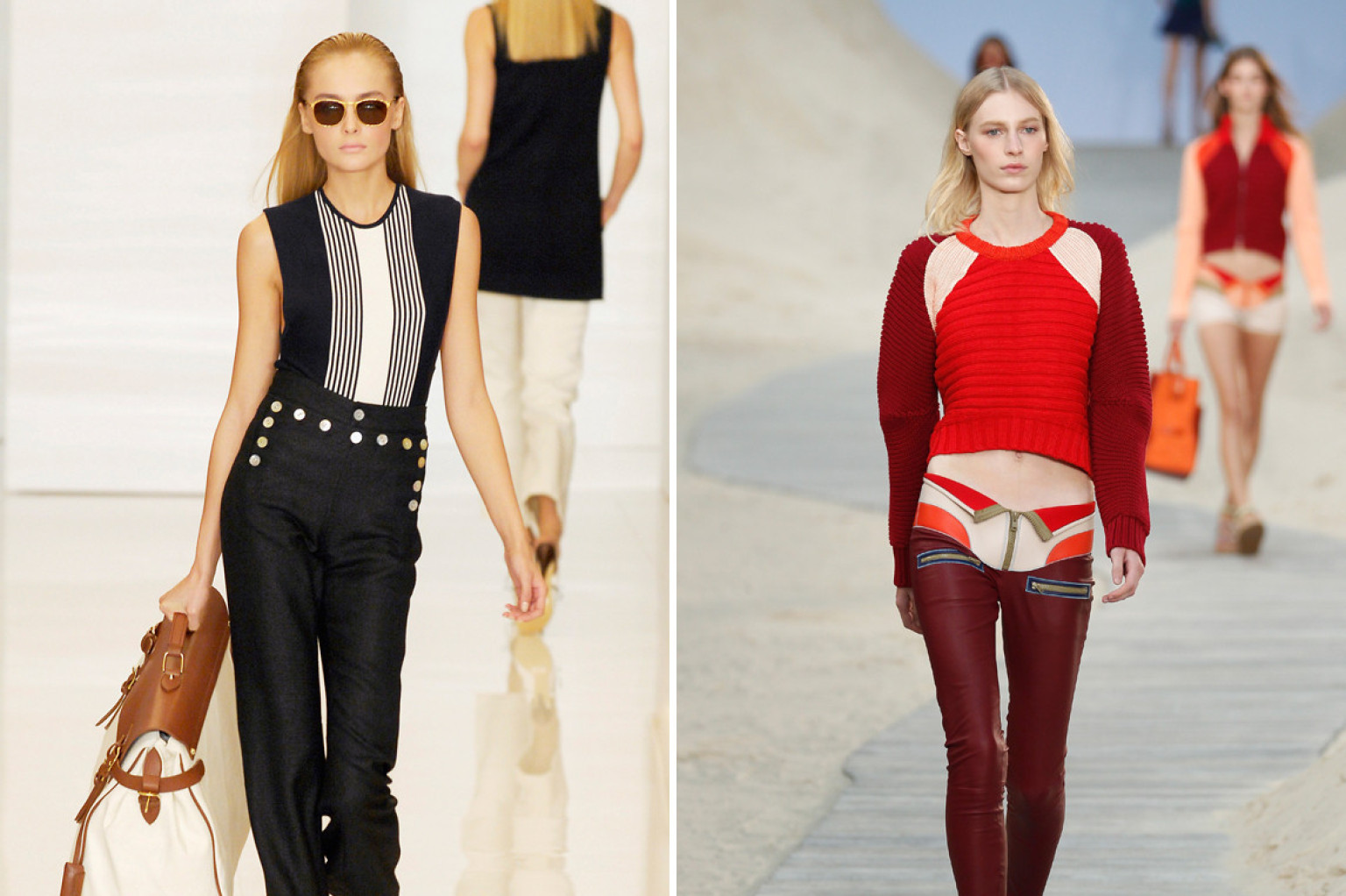 Fashion Flashback Tommy Hilfiger Goes From Classic To Sleek PHO