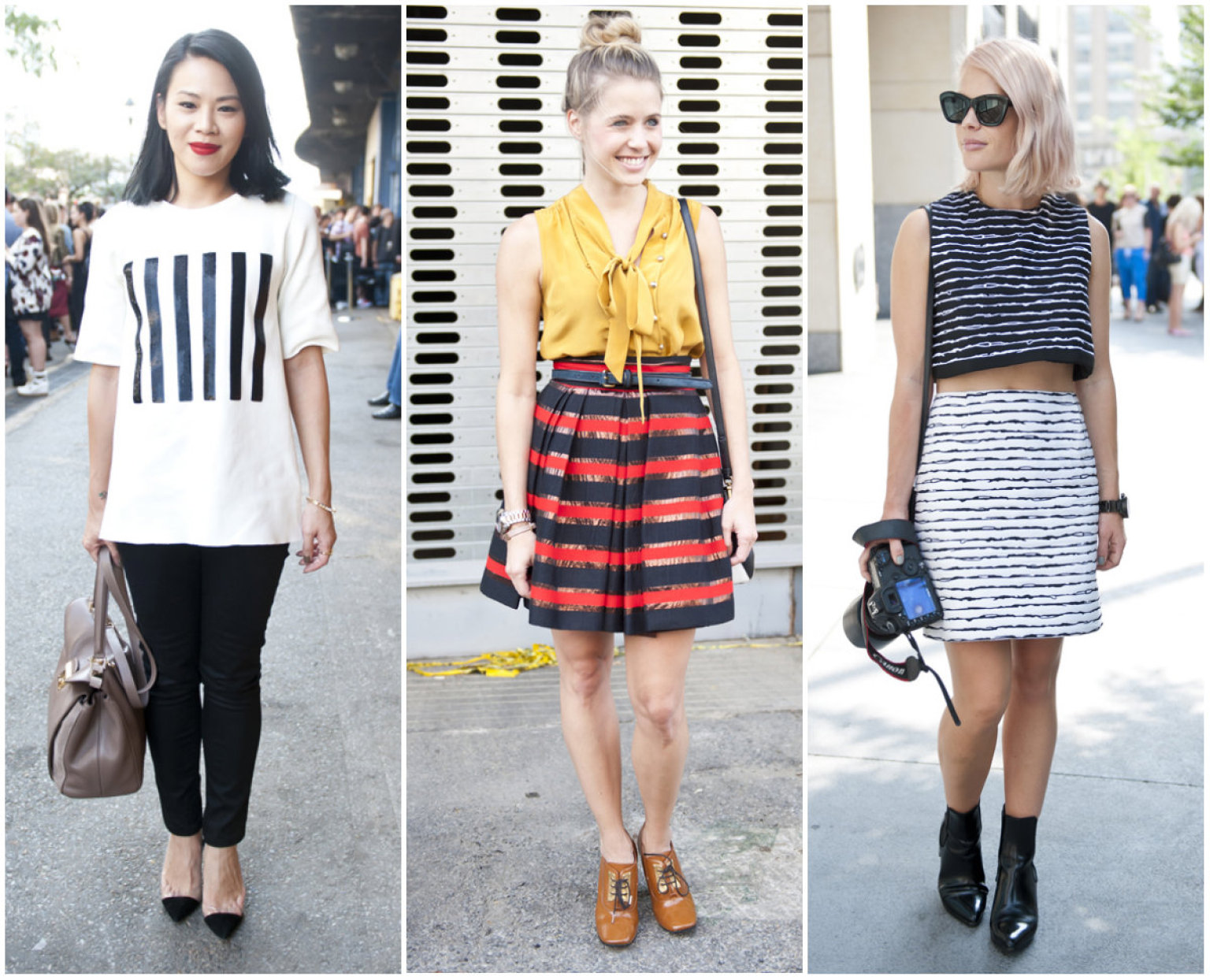 Fashion Week Street Style 2013 Stars In Stripes (PHOTOS) HuffPost