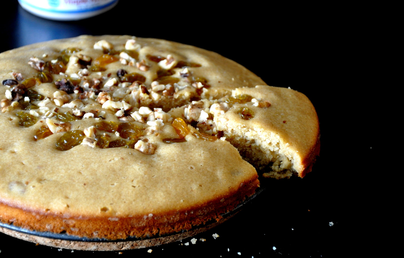 Maple Syrup & Honey Walnut Cake HuffPost