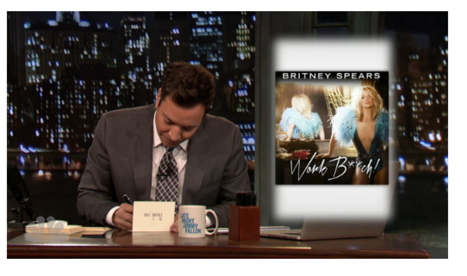 Jimmy Fallon's Thank You Notes For Britney Spears, Chopsticks And More