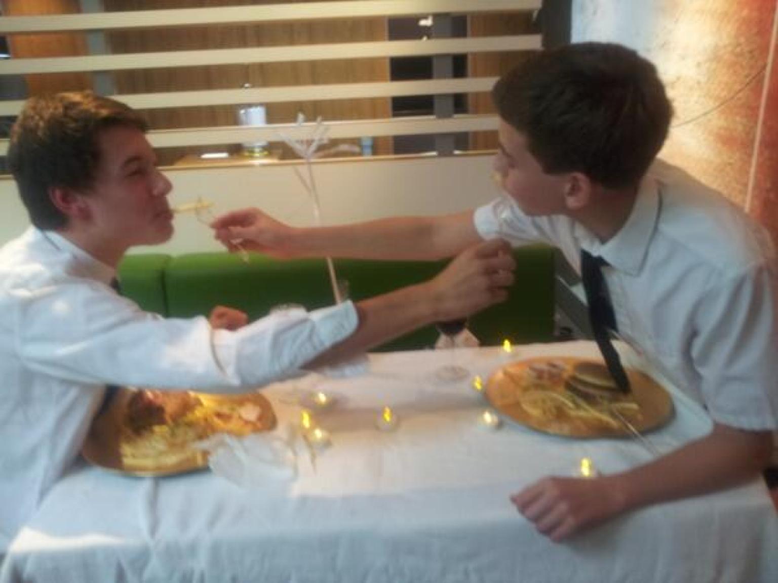 Mcdonalds Threatens To Kick Out Two Teens For Romantic Candlelit