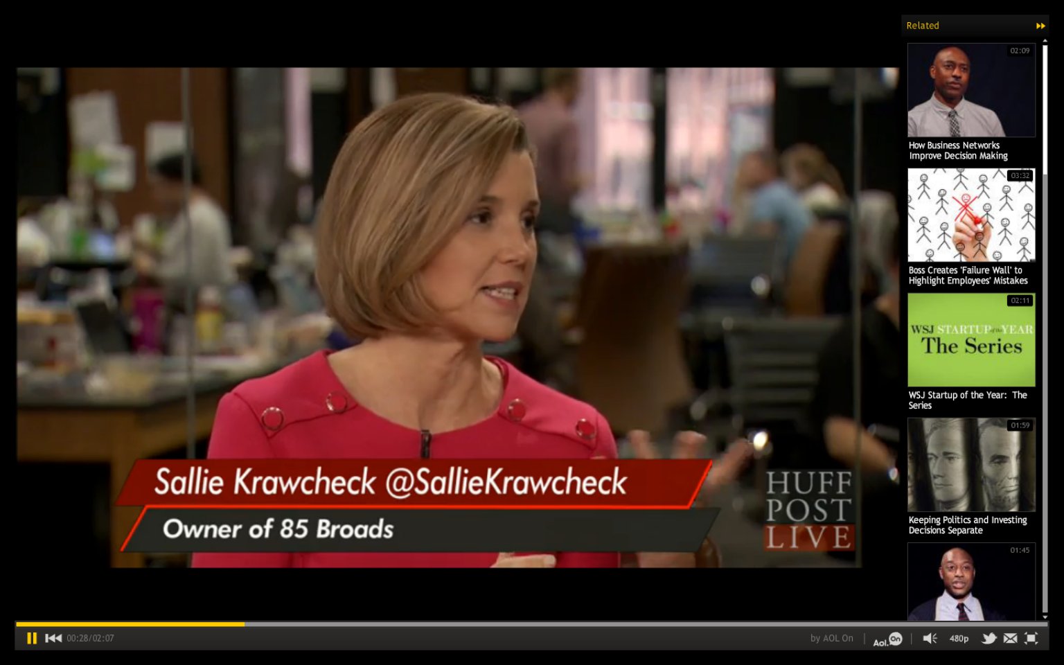 Sallie Krawcheck Reveals The 1 Unwritten Rule Of Success HuffPost