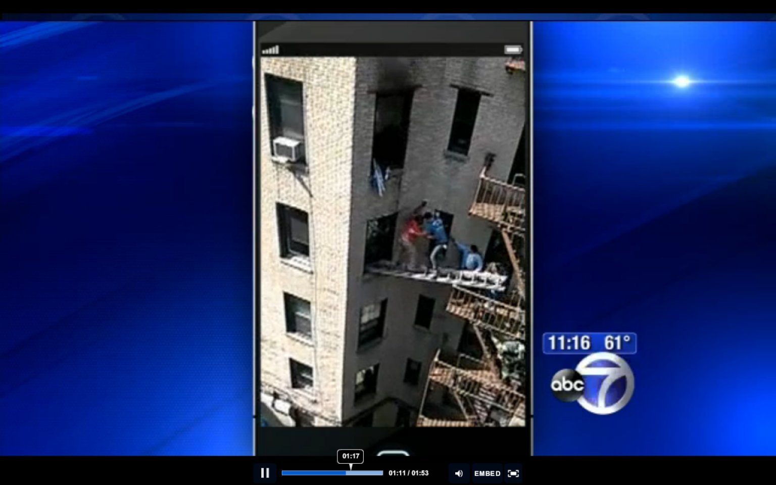 Washington Heights Fire Causes Neighbors To Rescue Man From Burning ...