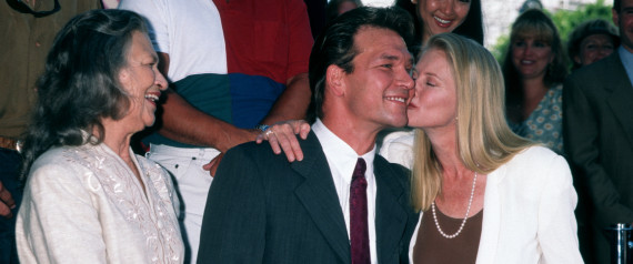 PATRICK SWAYZE AND MOM