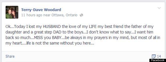 dave woodard wife facebook