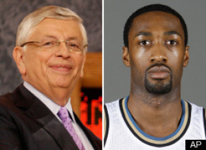 Gilbert Arenas David Stern