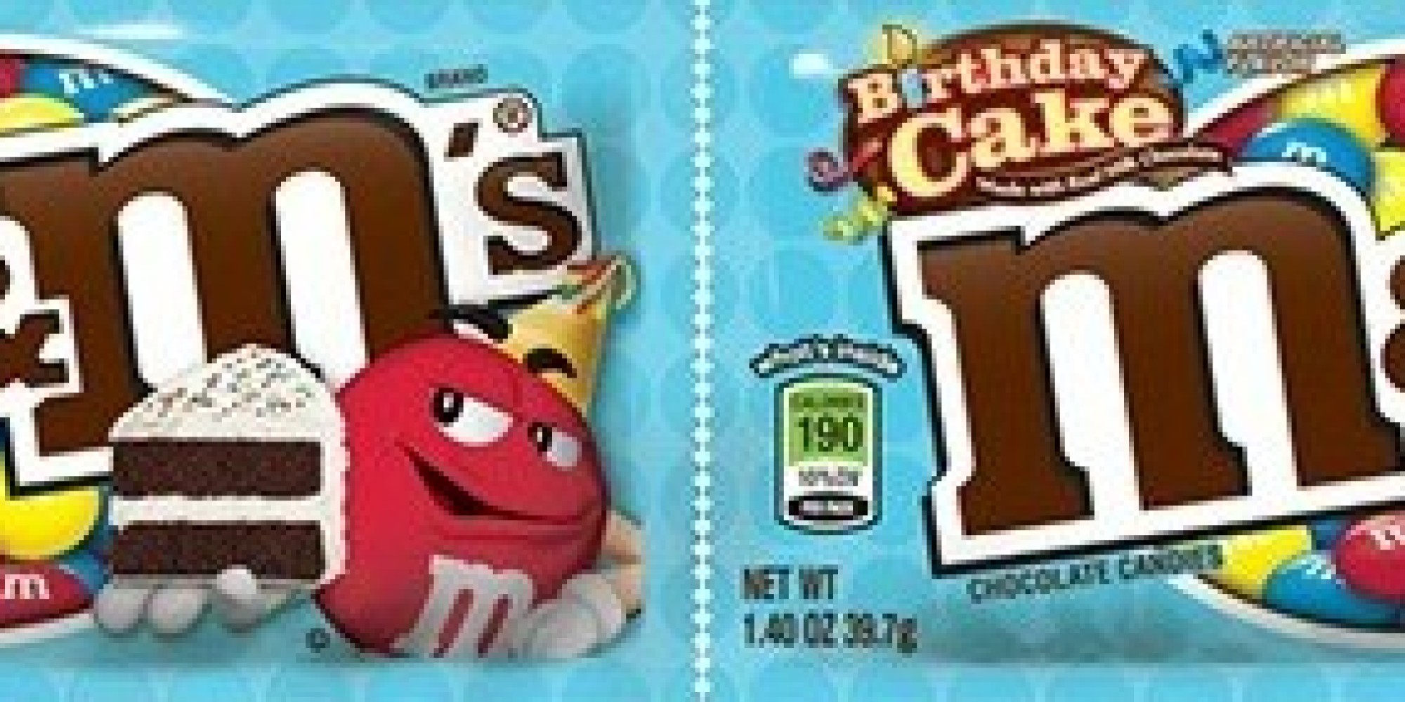 Birthday CakeFlavored M&amp;Ms Are Finally a Thing Foodbeast