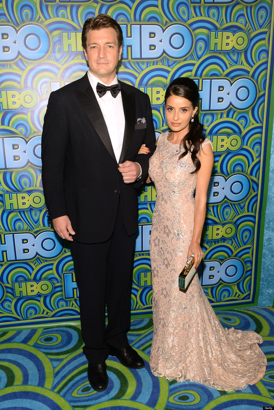 Nathan Fillion couple