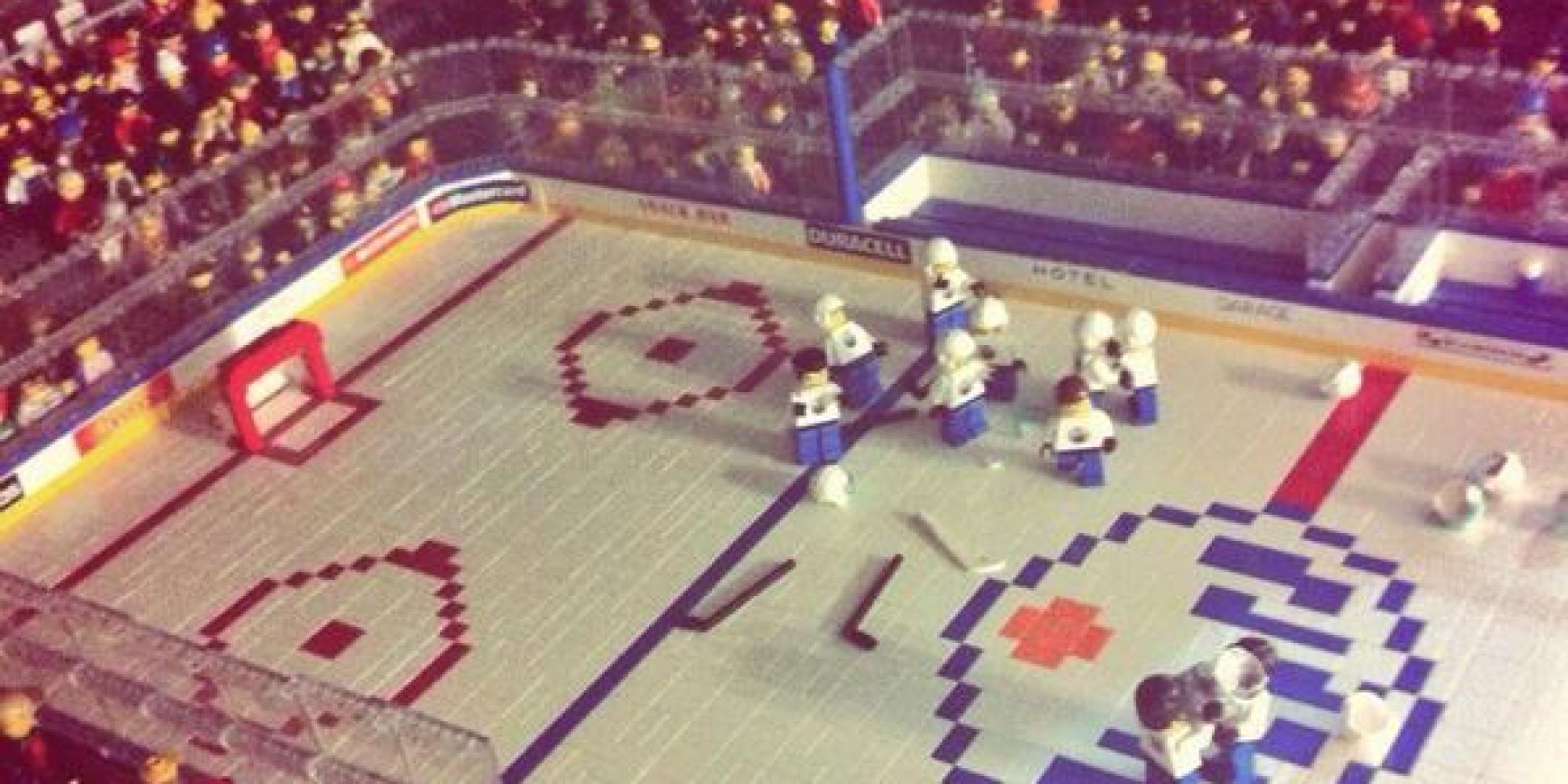 Edmonton Oilers Lego Arena Shows Red Deer Family's Love For Hockey