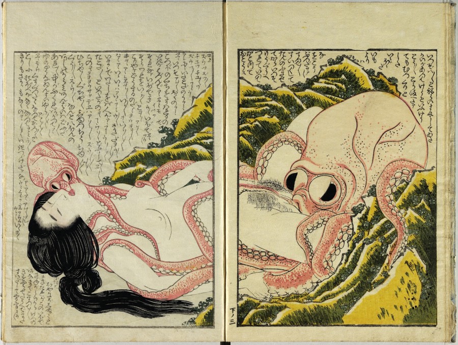 Shunga': sexo y placer en el arte tradicional japonés, exposición en el Museo Británico (FOTOS) O-SHUNGA-900