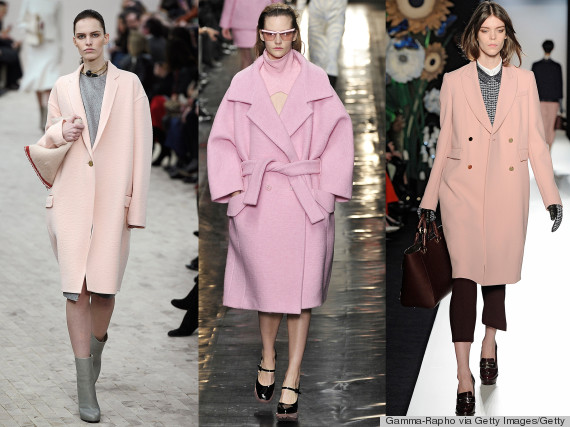 The Pink Coat From The Runway I&39m CovetingAnd The High-Street