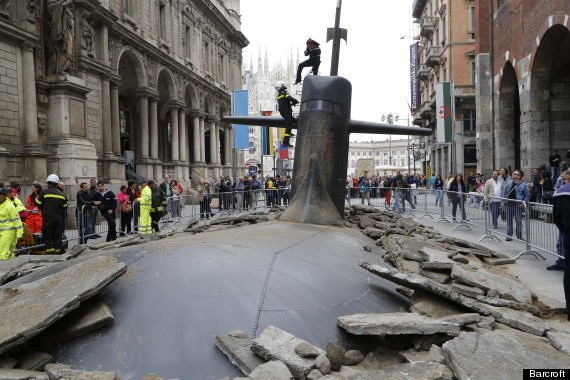 submarine art milan