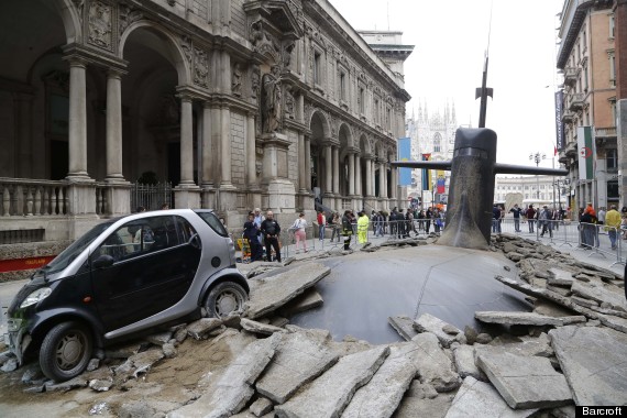 submarine art milan