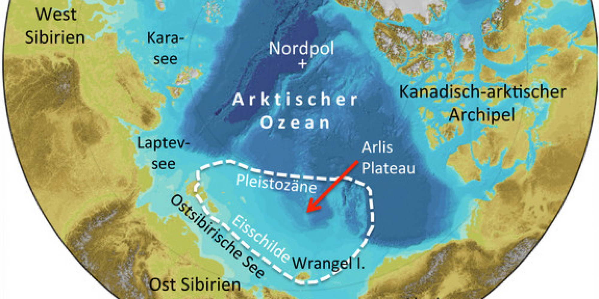 Ancient Arctic Ice Sheet Mapped In New Seafloor Study HuffPost