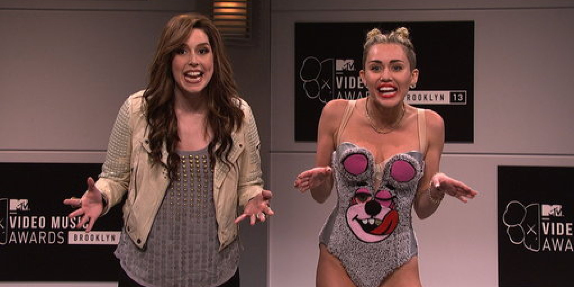 Miley Cyrus Confronts Her Former, Innocent Self In 'SNL' Cold Open