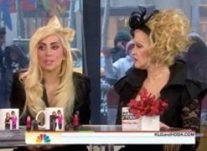 Lady Gaga And Cyndi Lauper Today Show