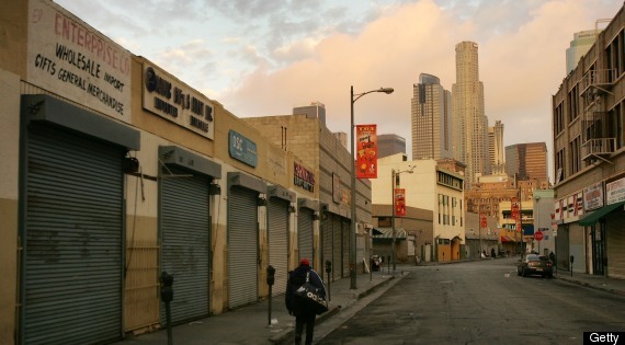 A Third World City Gap Between LAs Rich And Poor Widening