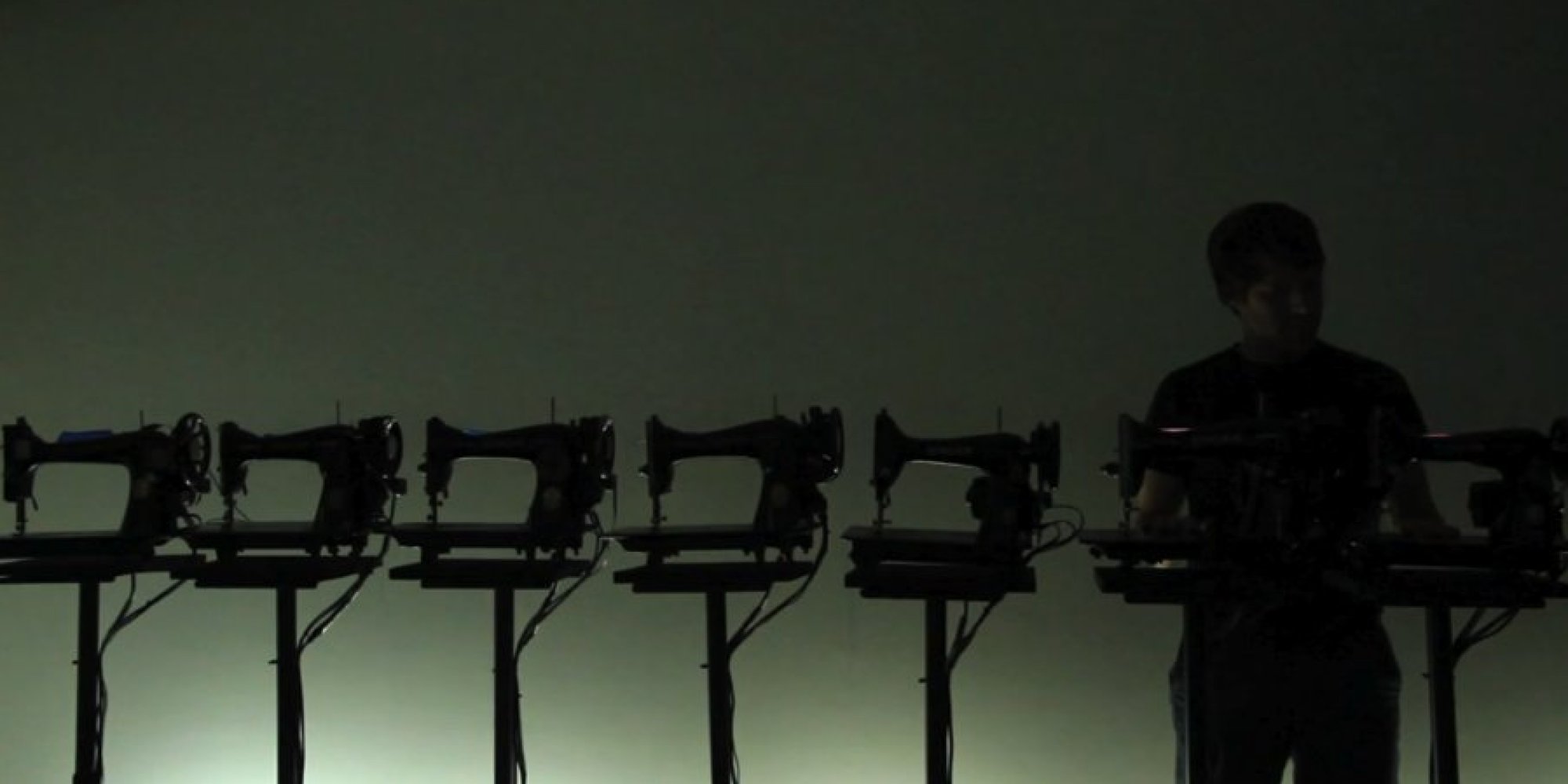 Artist Turns Retro Sewing Machines Into Electronic Musical Orchestra