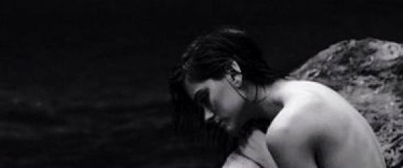 kendall jenner topless mermaid