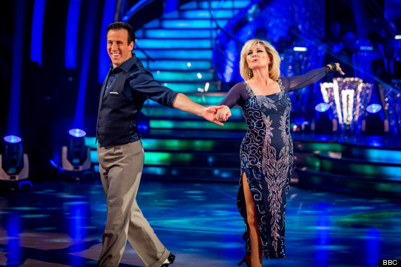 Strictly Come Dancing A View To An Exit For Fiona Fullerton And Anton 