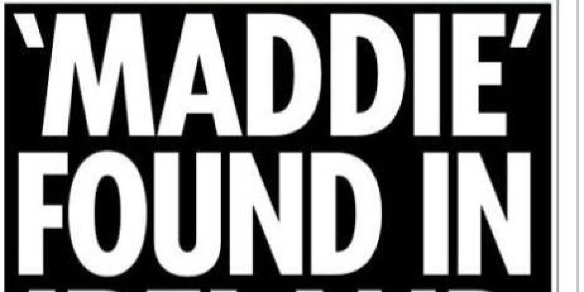 “Maddie gefunden” - Britische Zeitung irritiert mit Schlagzeile