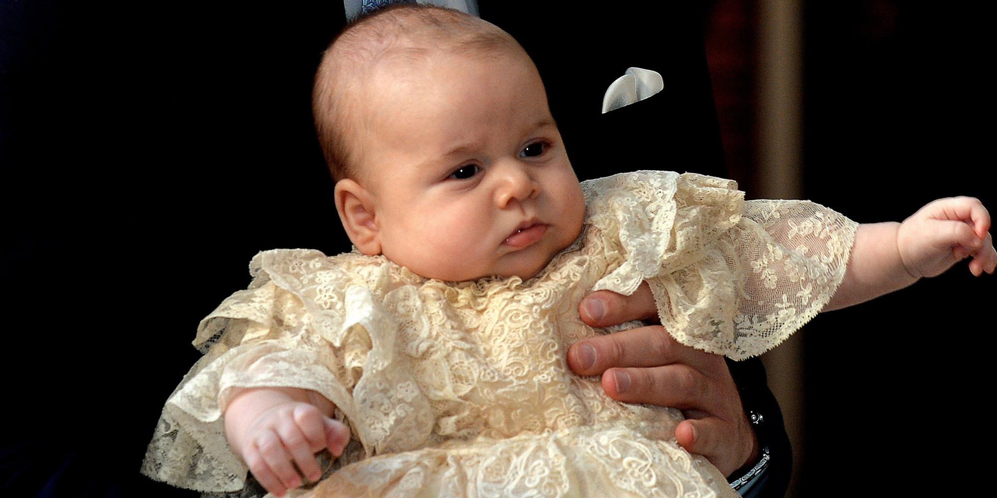 Prince Christening Brings Adorable Photos, Chic Ivory Outfits